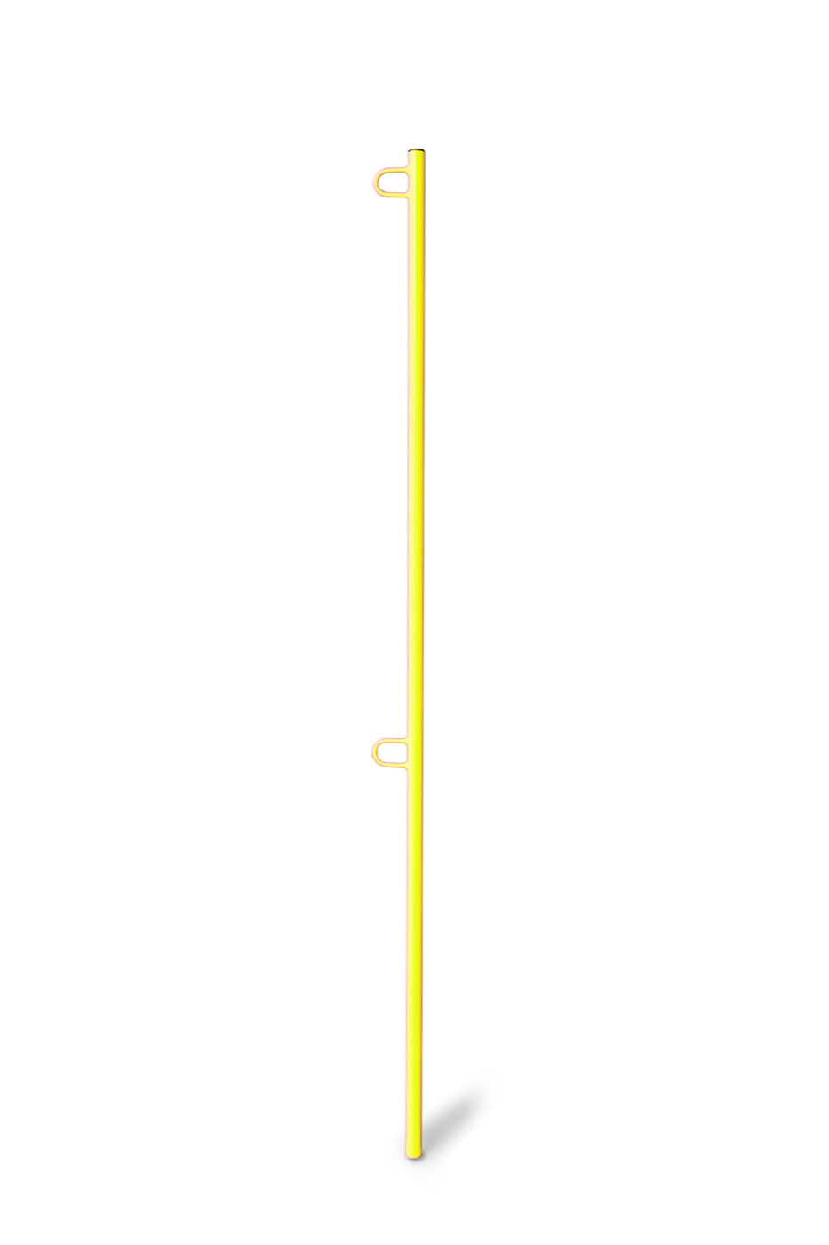 Five-Foot Flag Poles - Lemon Peel