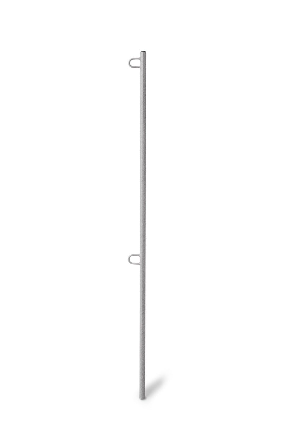 Five-Foot Flag Poles - Gray Hammertone