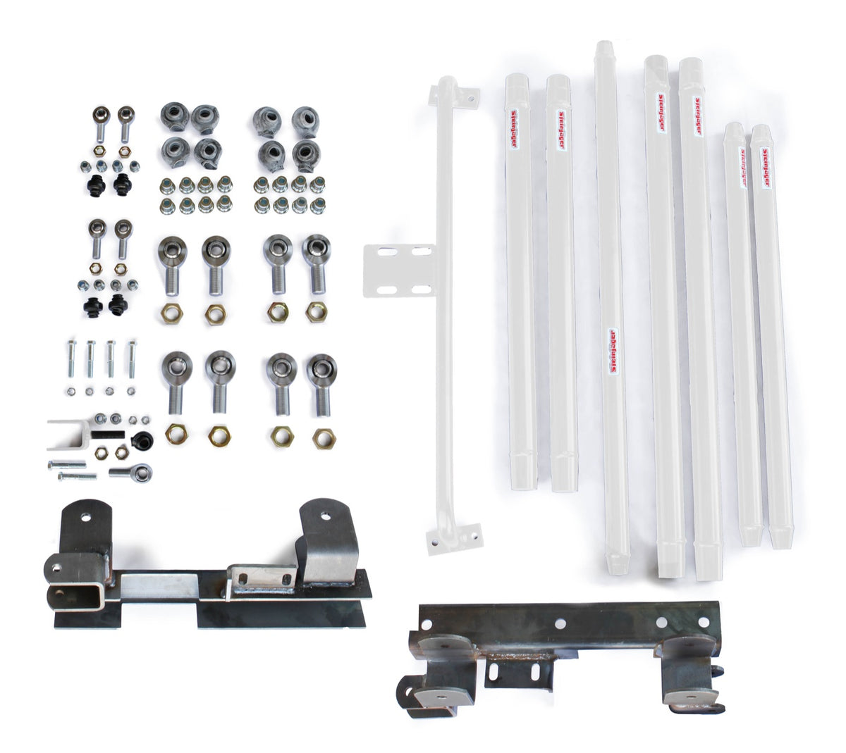 TJ Chromoly Long-Arm Kit - Manual - Cloud White