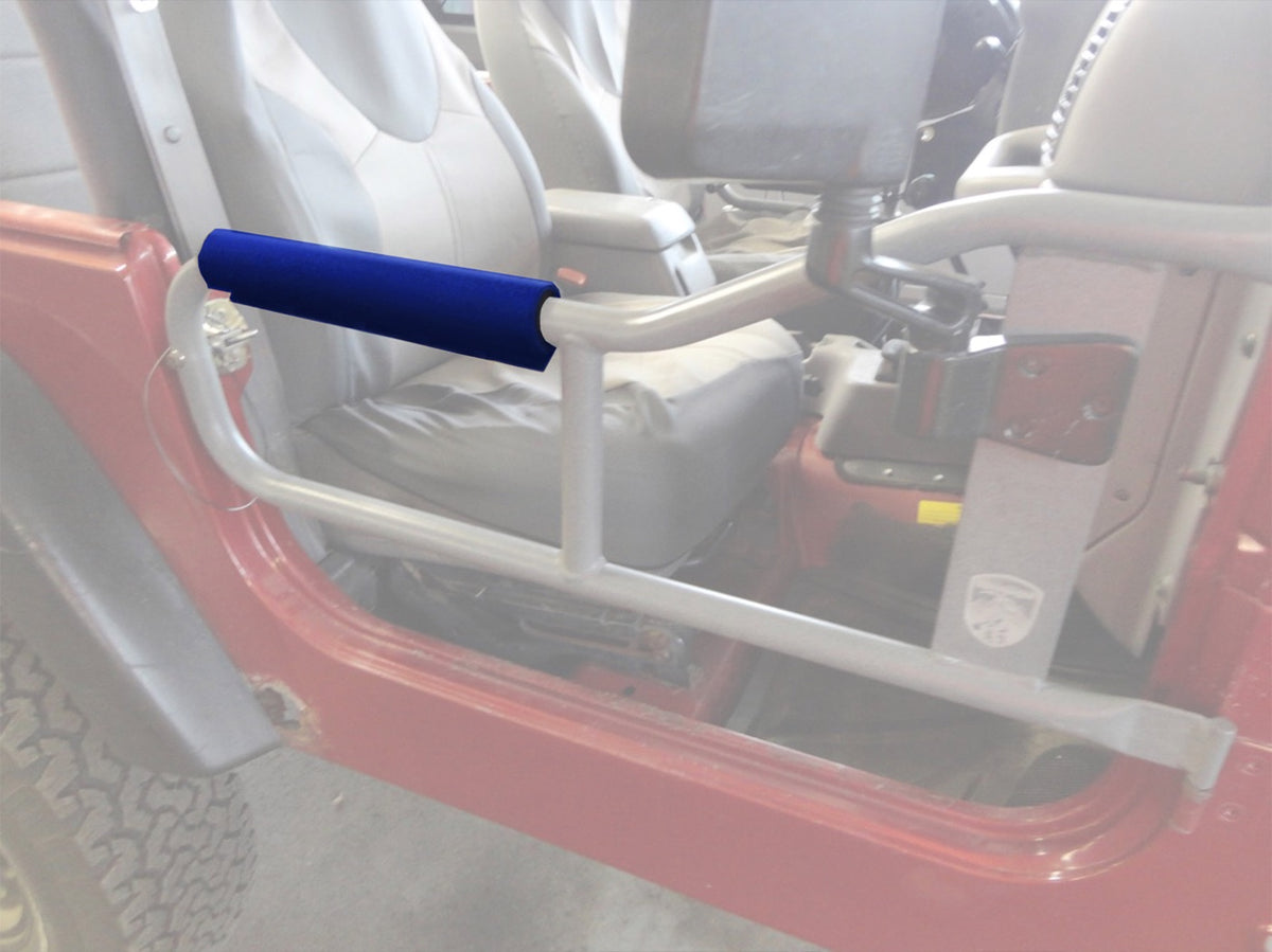 Tube Door Arm Rest Kits - CJ-8 - Blue