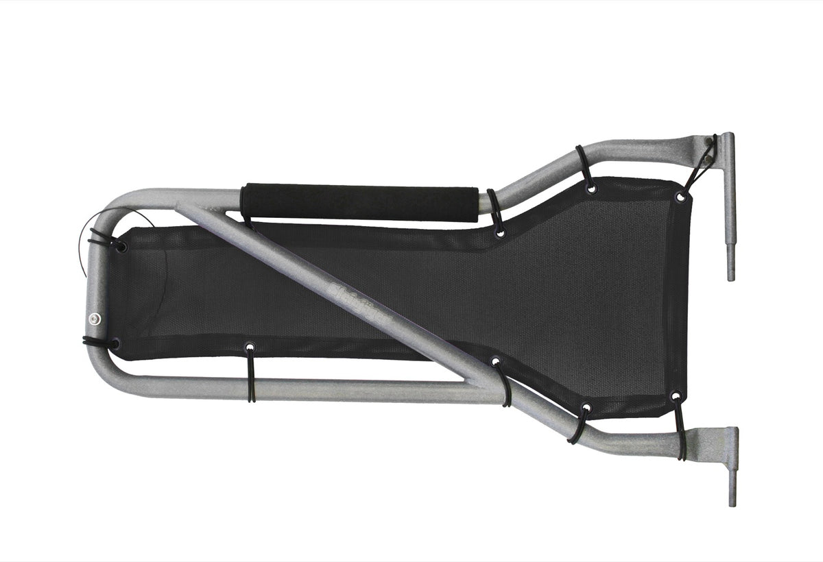 JK Front Tube-Door Mesh Insert Pair - Black