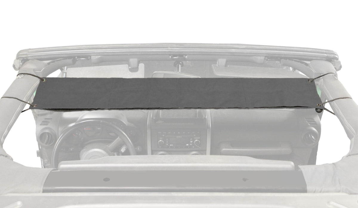 JK and TJ Overhead Pocket Kits - Charcoal