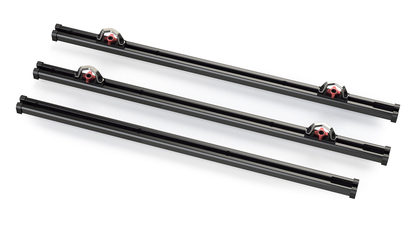 20-Up Jeep Gladiator Uinta Cargo Bed Rail System w/ Tie-Down Anchors TeraFlex