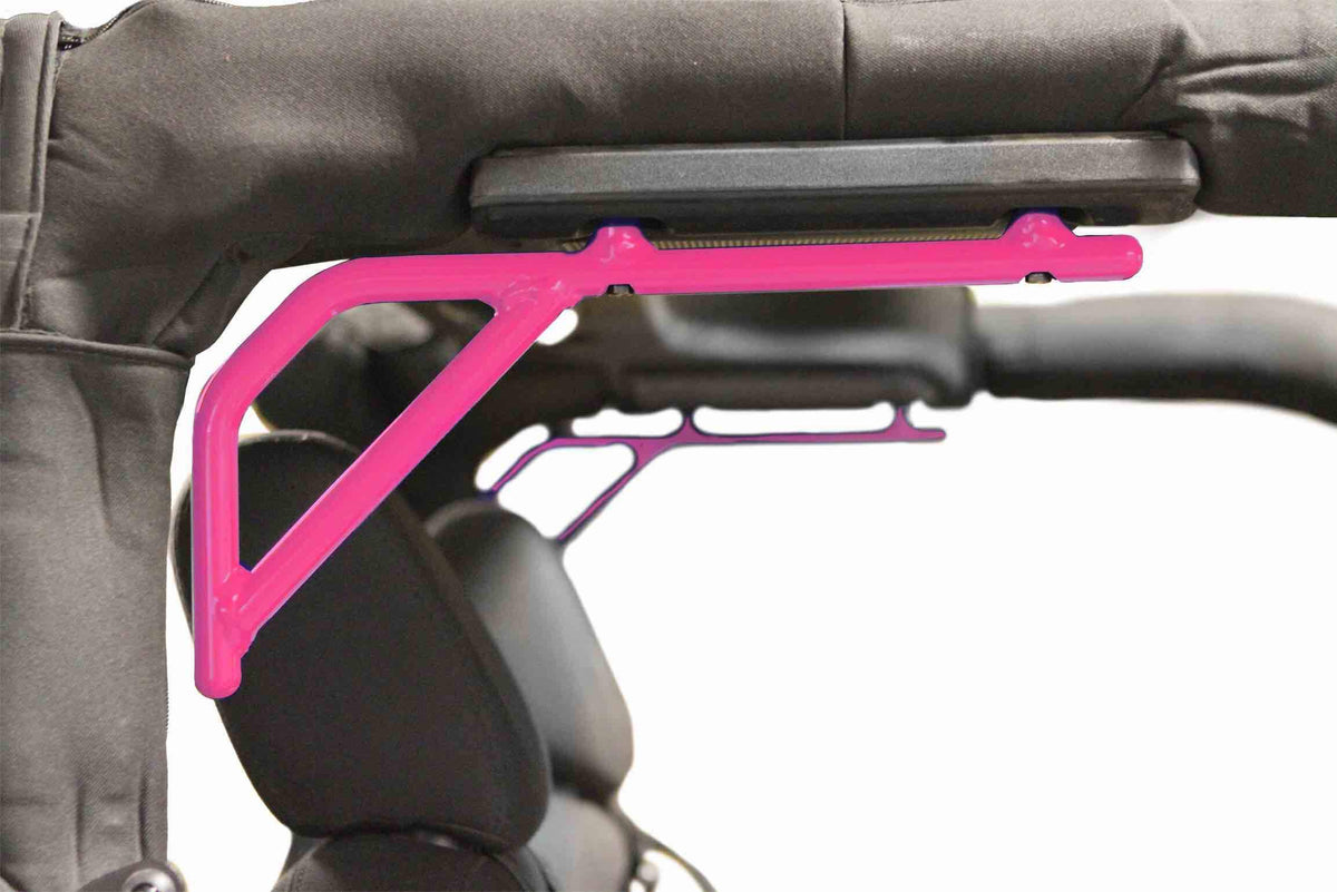 Steinjäger Interior Accessories Wrangler JK 2007-2018 Grab Handles Rear for 2 Door JK Hot Pink