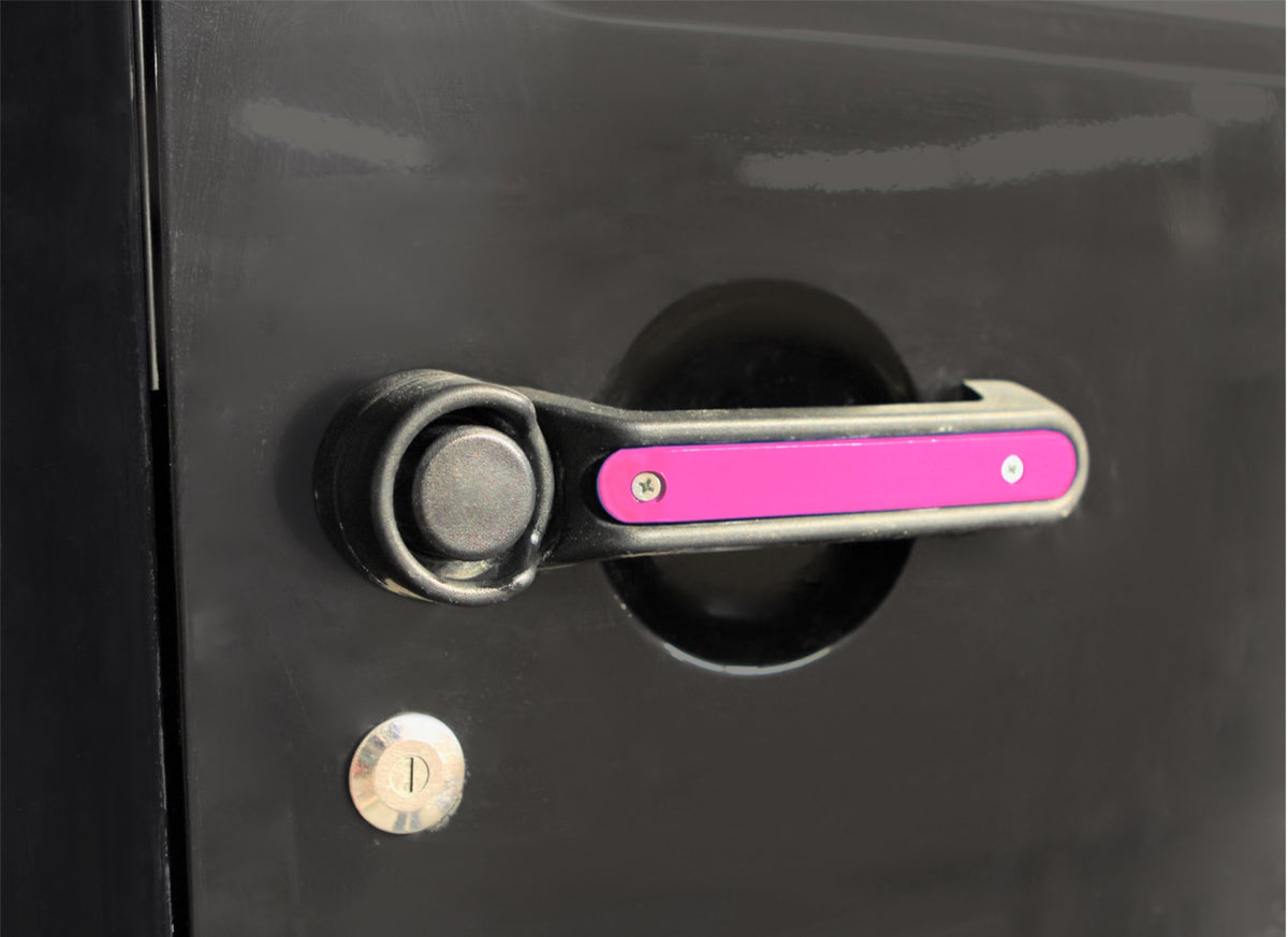 JK Door Accents - 3 Pack - Hot Pink