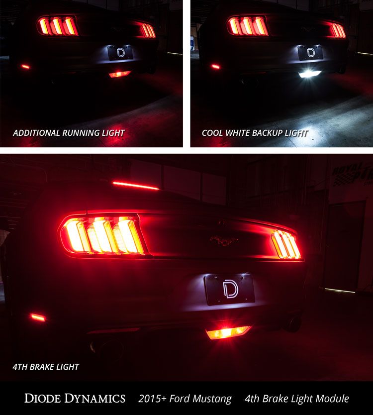 2015-2023 Ford Mustang 4th Brake Light