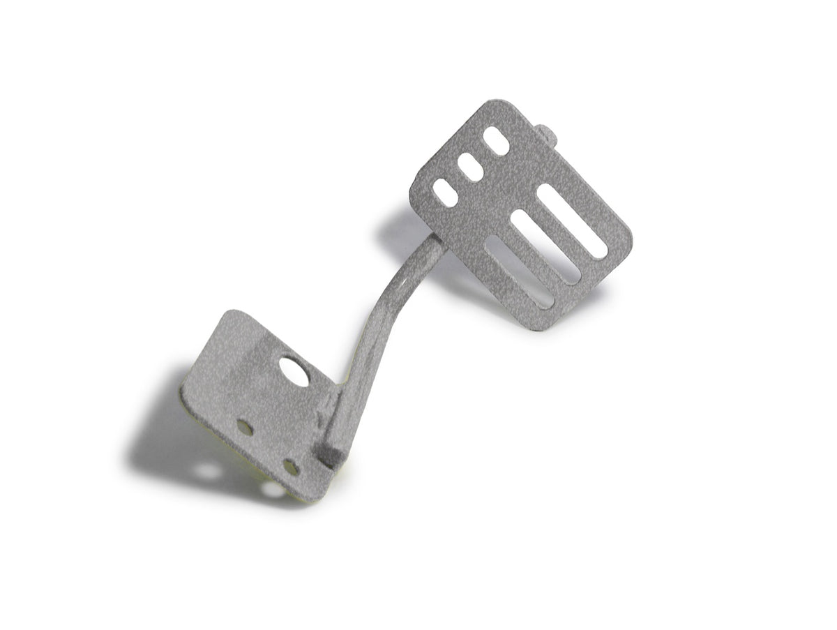 JK Driver Dead Pedal - Gray Hammertone