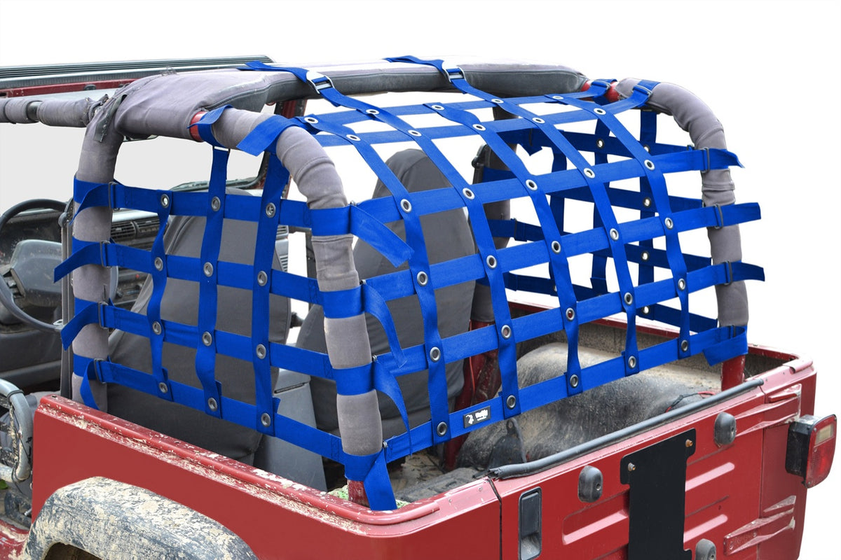 TJ Premium Cargo Net - Blue