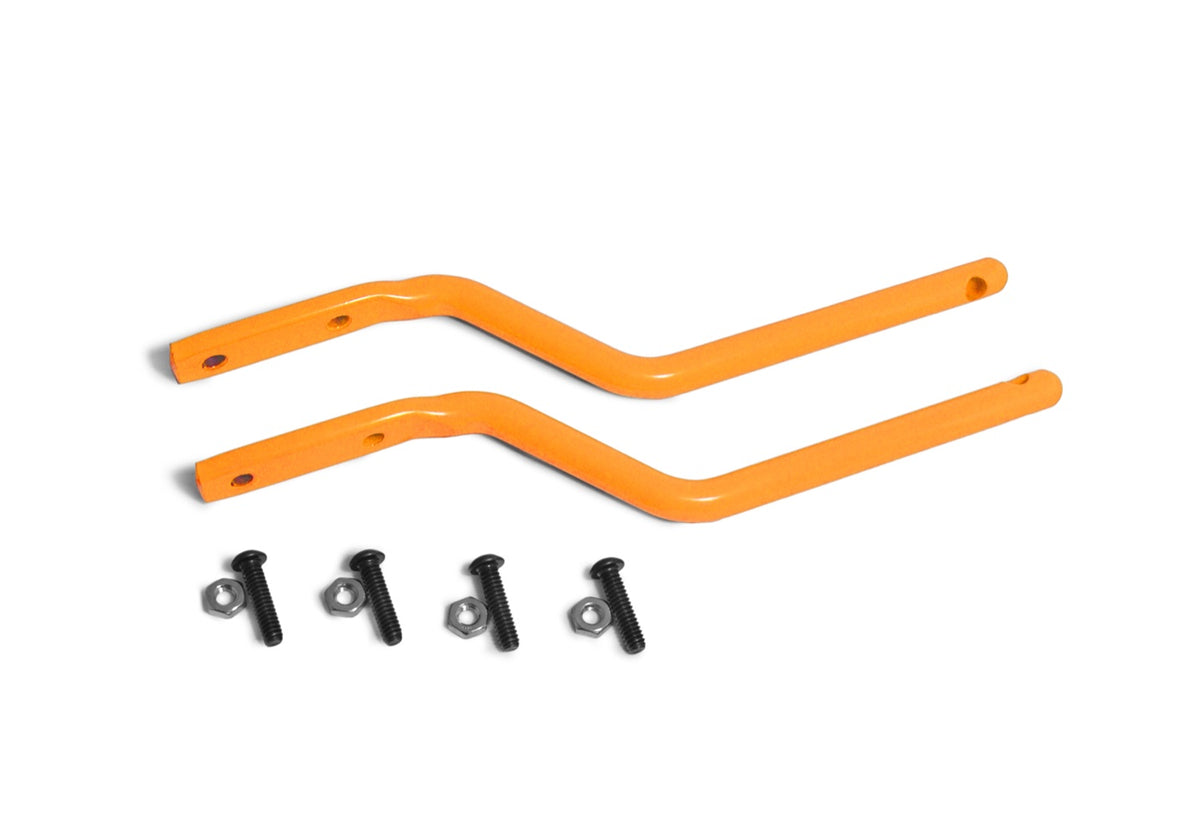 TJ Tube-Door Mirror Legs - Fluorescent Orange