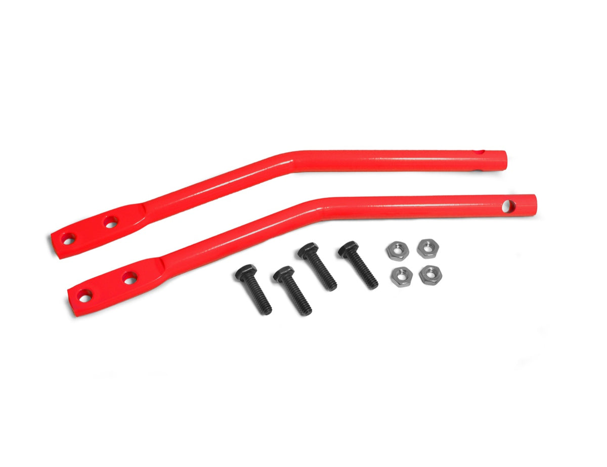 JK, JL and JT Tube-Door Mirror Legs - Red Baron