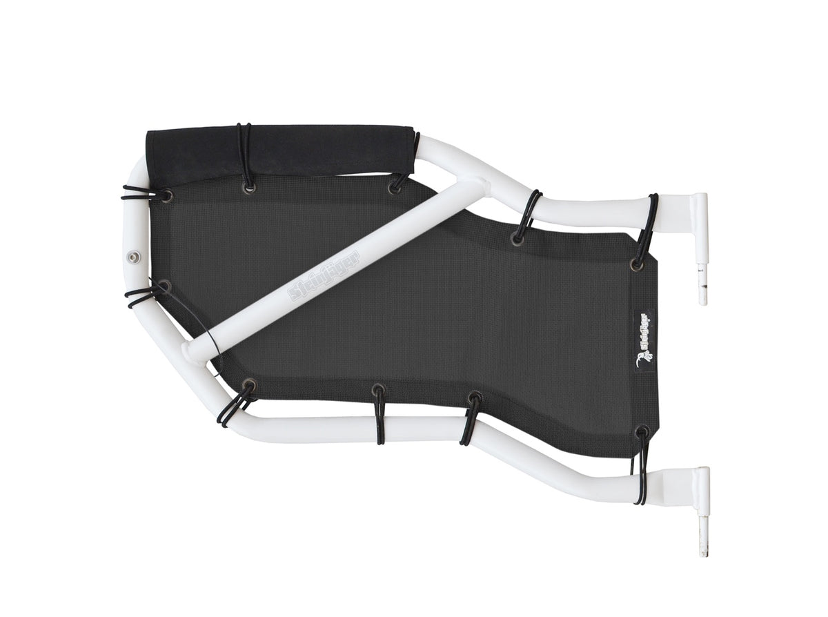 JK Rear Tube-Door Mesh Insert Pair - Black