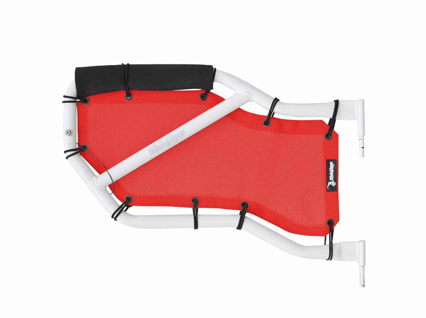 Steinjäger Doors Wrangler JK 2007-2018 Inserts Rear Doors only Red Mesh