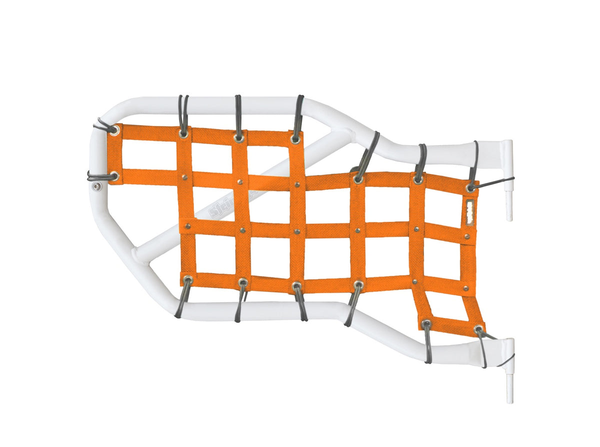 JK Rear Tube-Door Cargo-Net Cover Pair - Orange