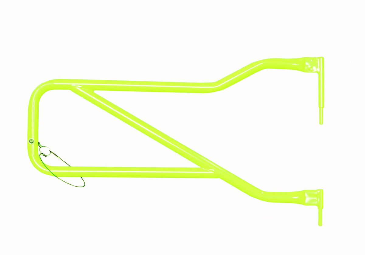 Steinjager JK Front Tube Door Set - Gecko Green