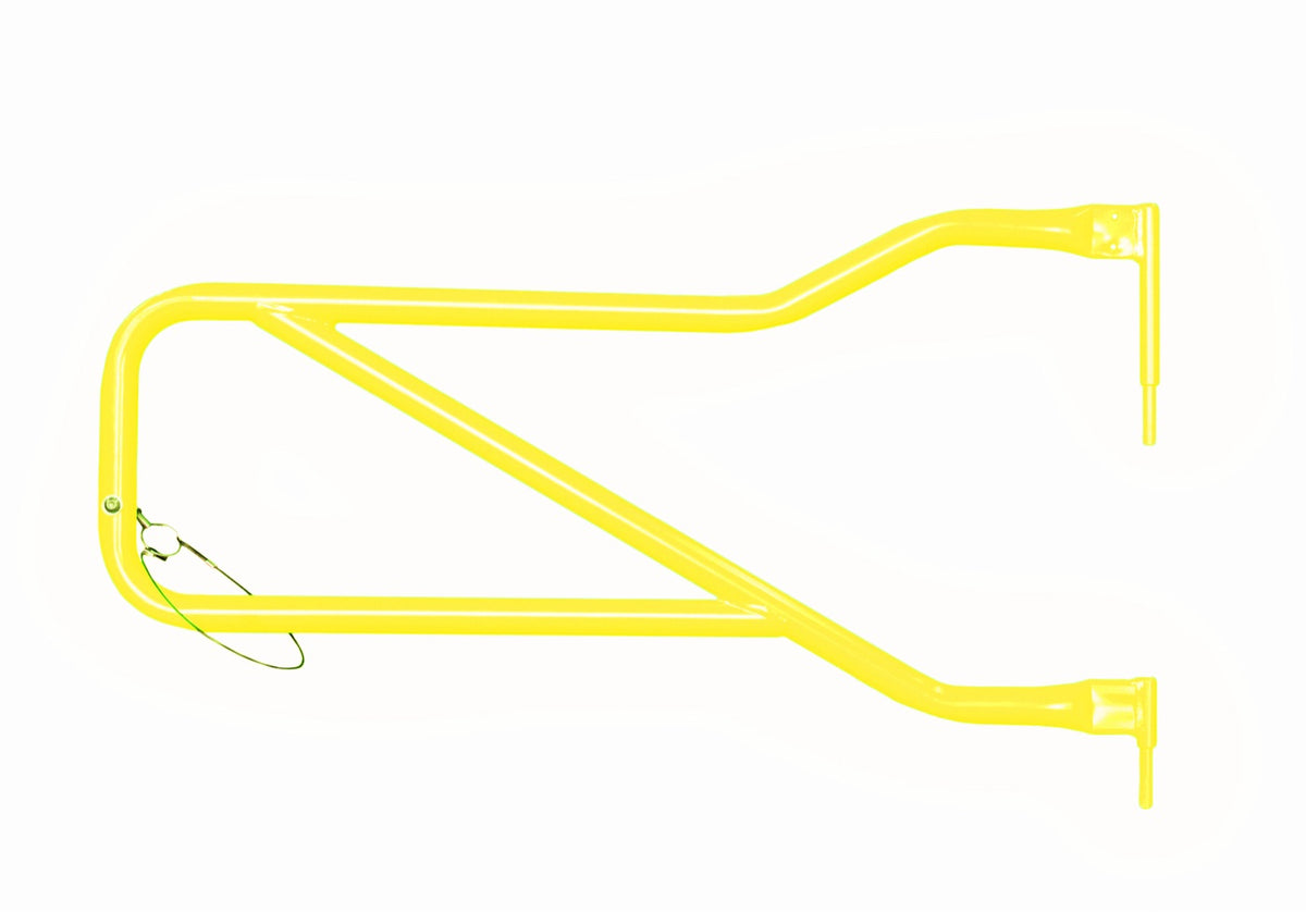 Steinjager JK Front Tube Door Set - Neon Yellow