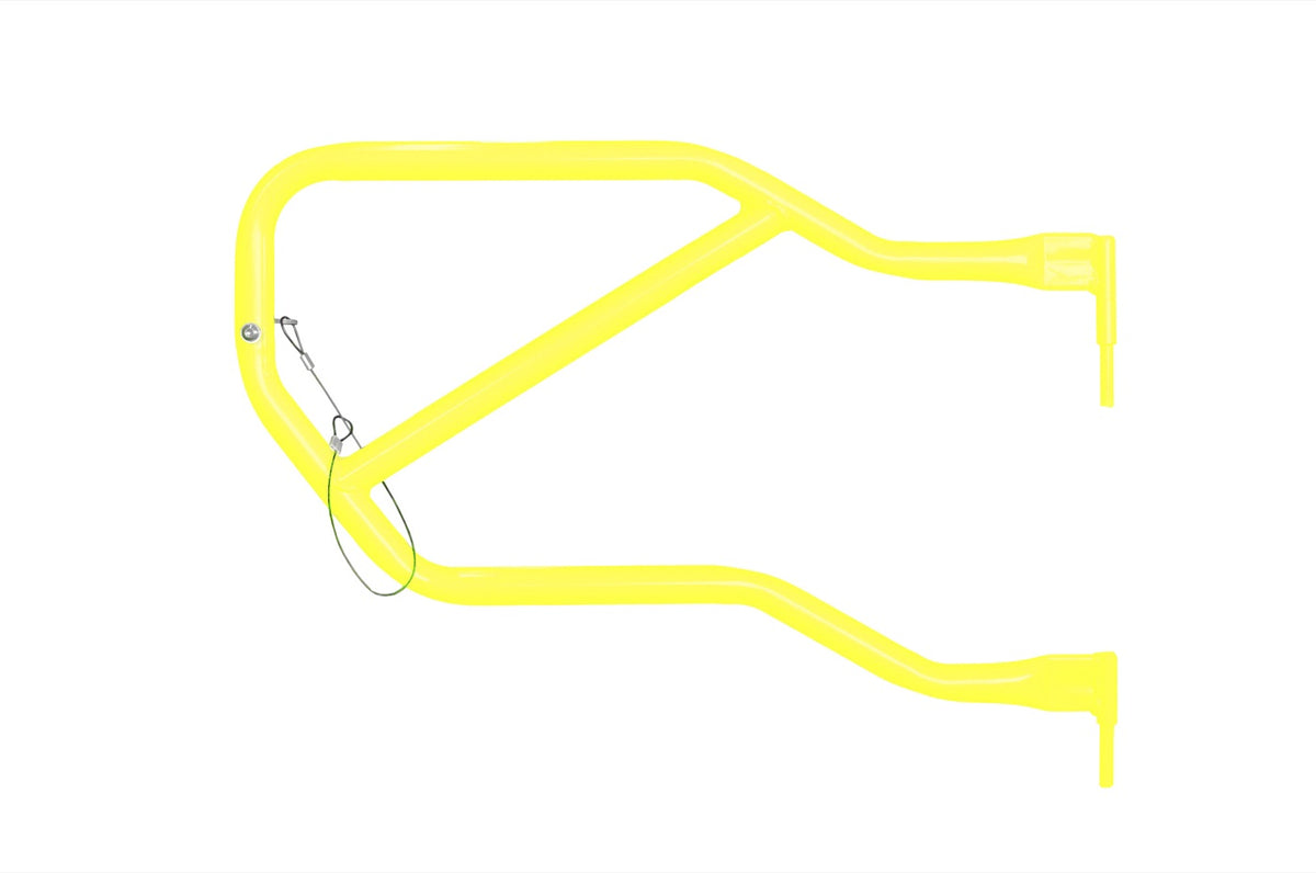 JK Rear Tube Door - Neon Yellow