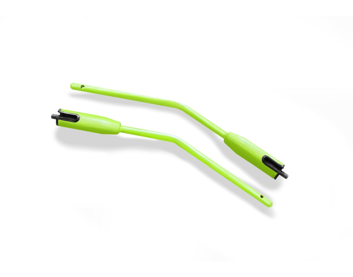 JK, JL and JT Premium Isolated Mirror Legs - JT - Gecko Green