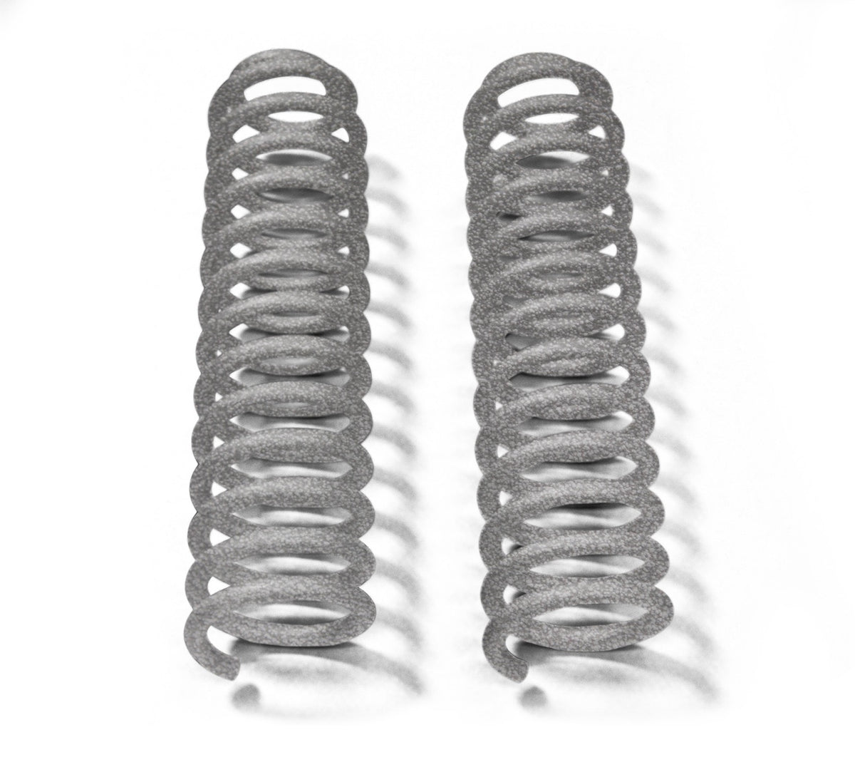 JK Front Springs - 4-Inch Lift - Gray Hammertone