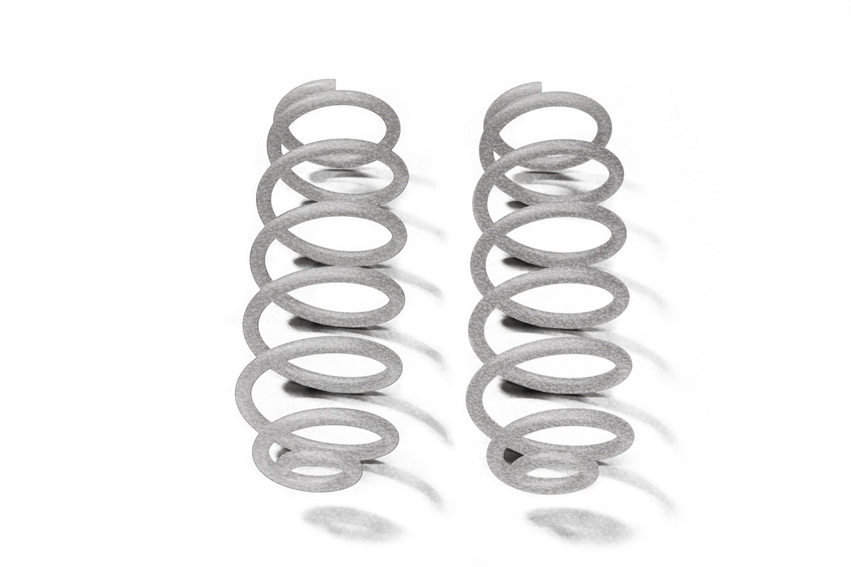 JK Rear Springs - 2.5-Inch Lift - Gray Hammertone