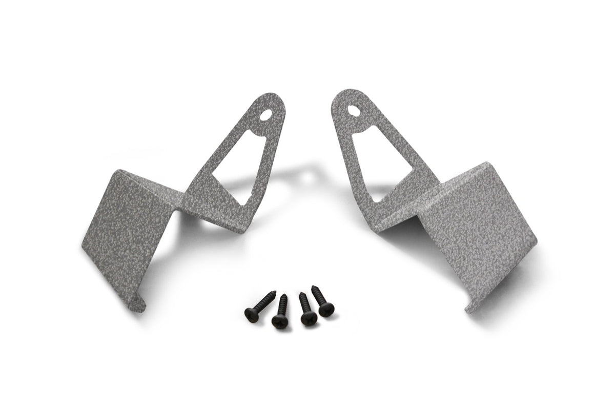 TJ 50-Inch Light-Bar Brackets - Gray Hammertone