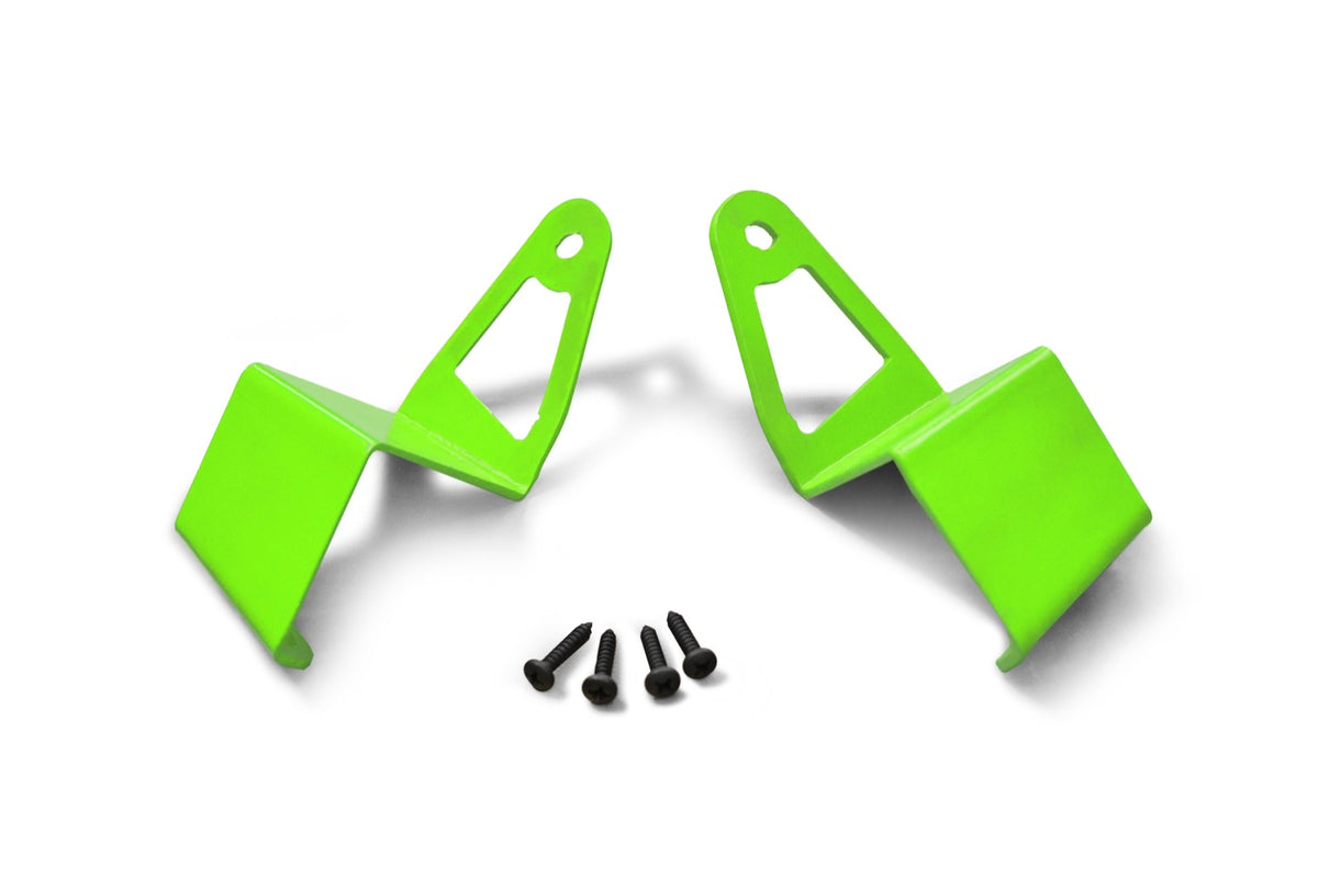 TJ 50-Inch Light-Bar Brackets - Neon Green