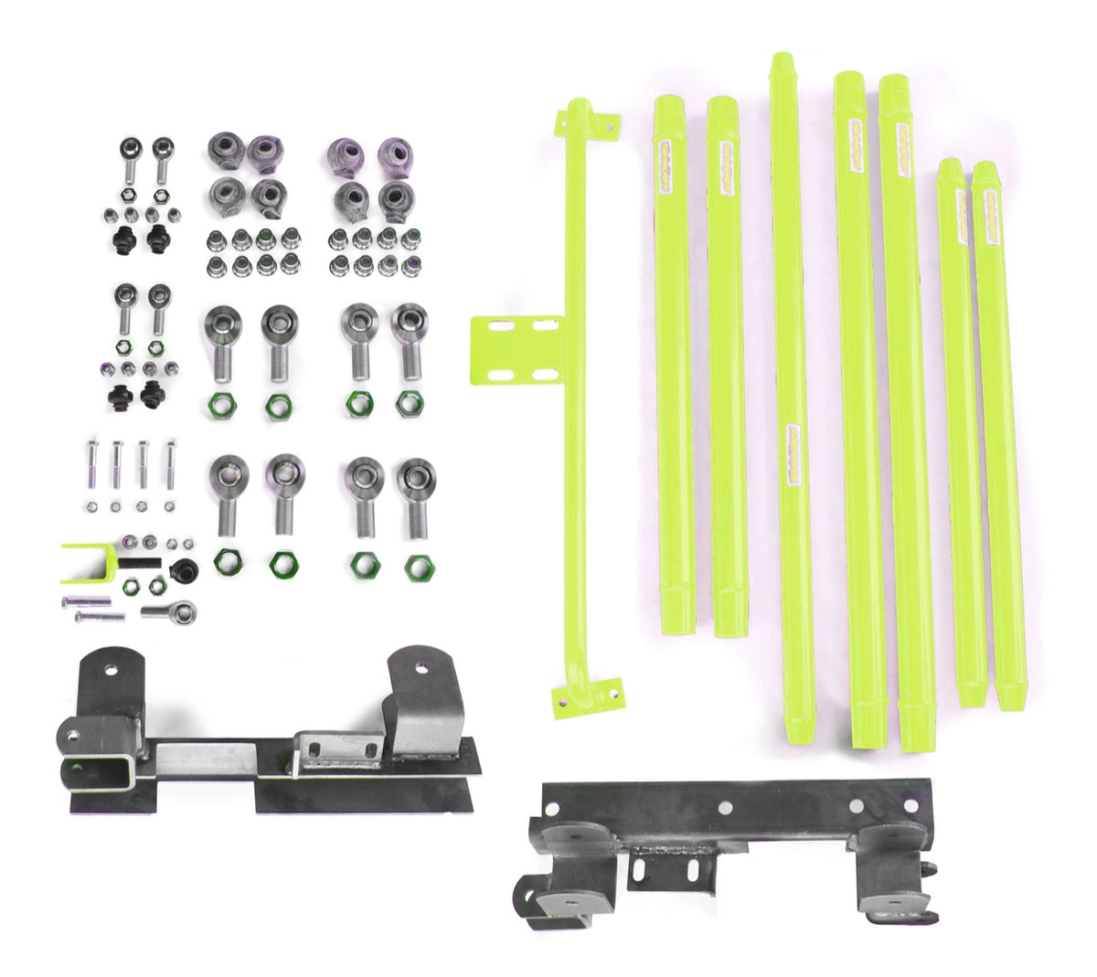 TJ Chromoly Long-Arm Kit - Manual - Gecko Green