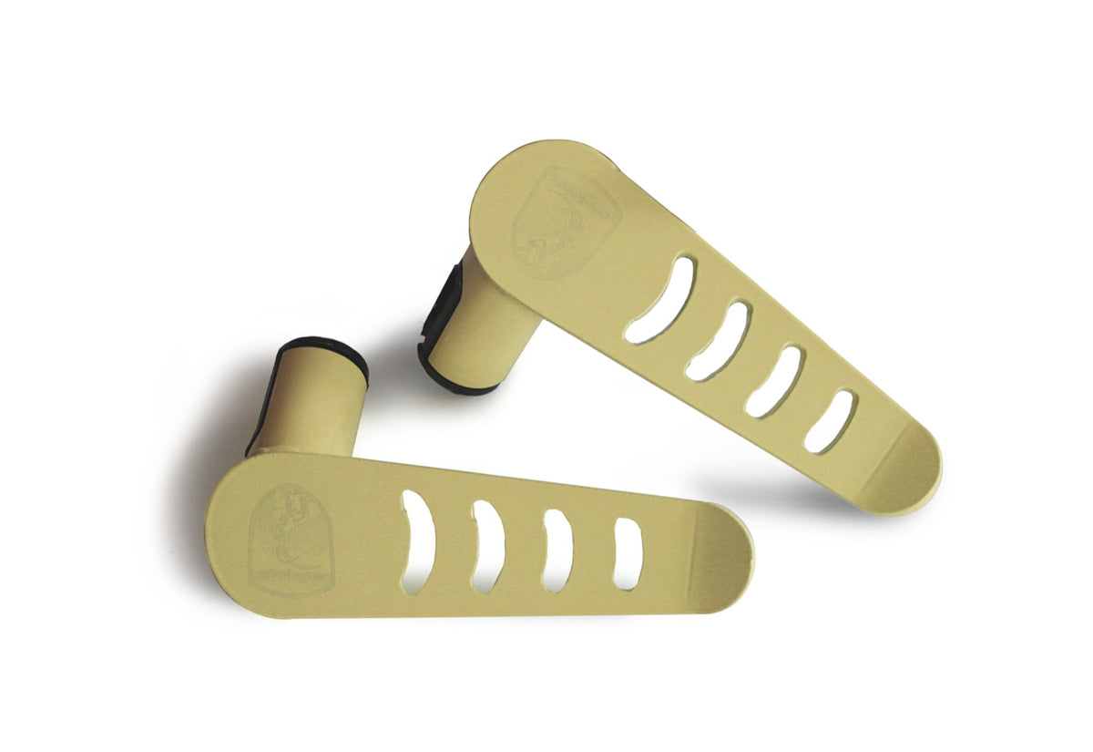 JK JL JT Premium Isolated Foot Pegs - Military Beige