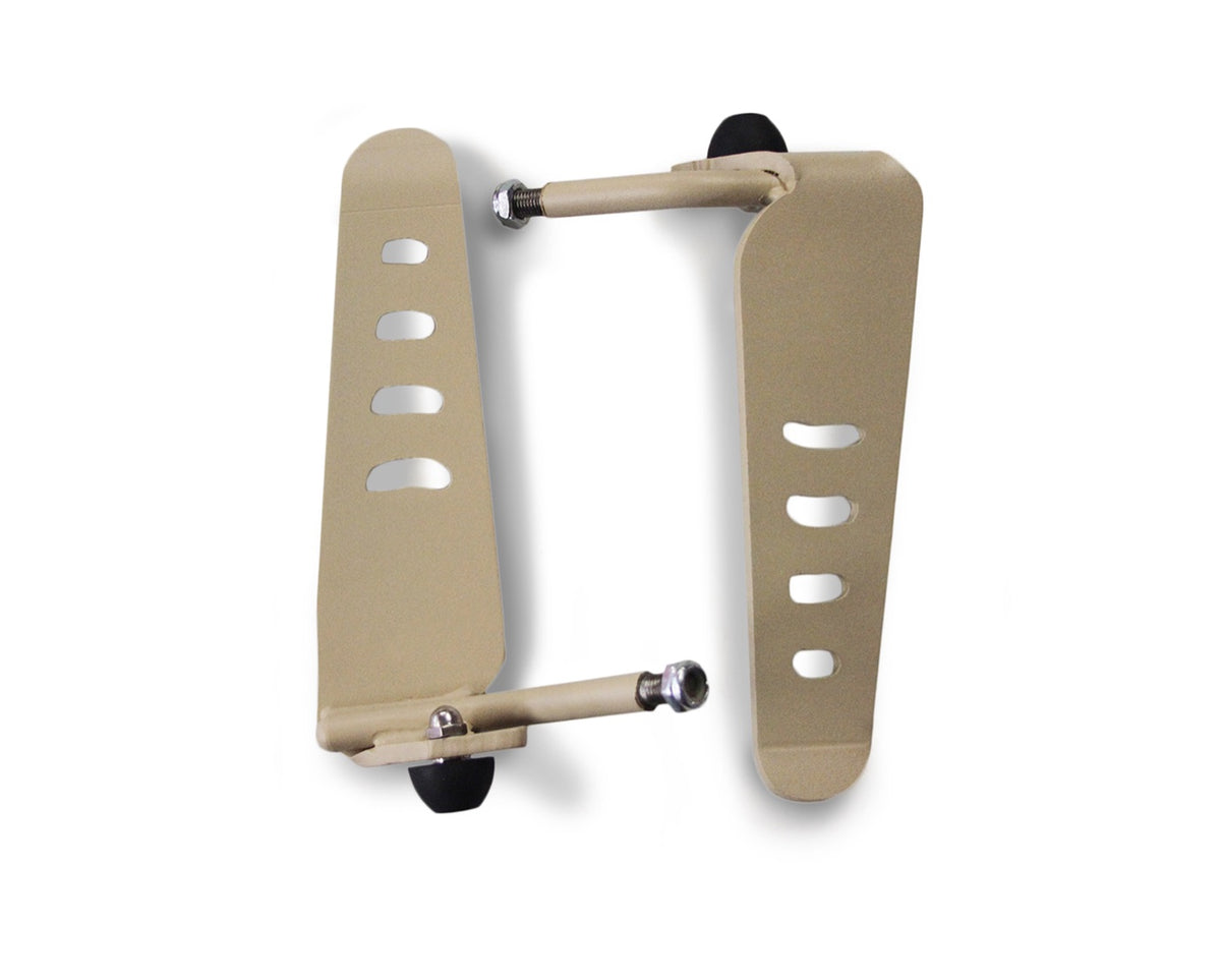 TJ Welded Foot Pegs - Military Beige