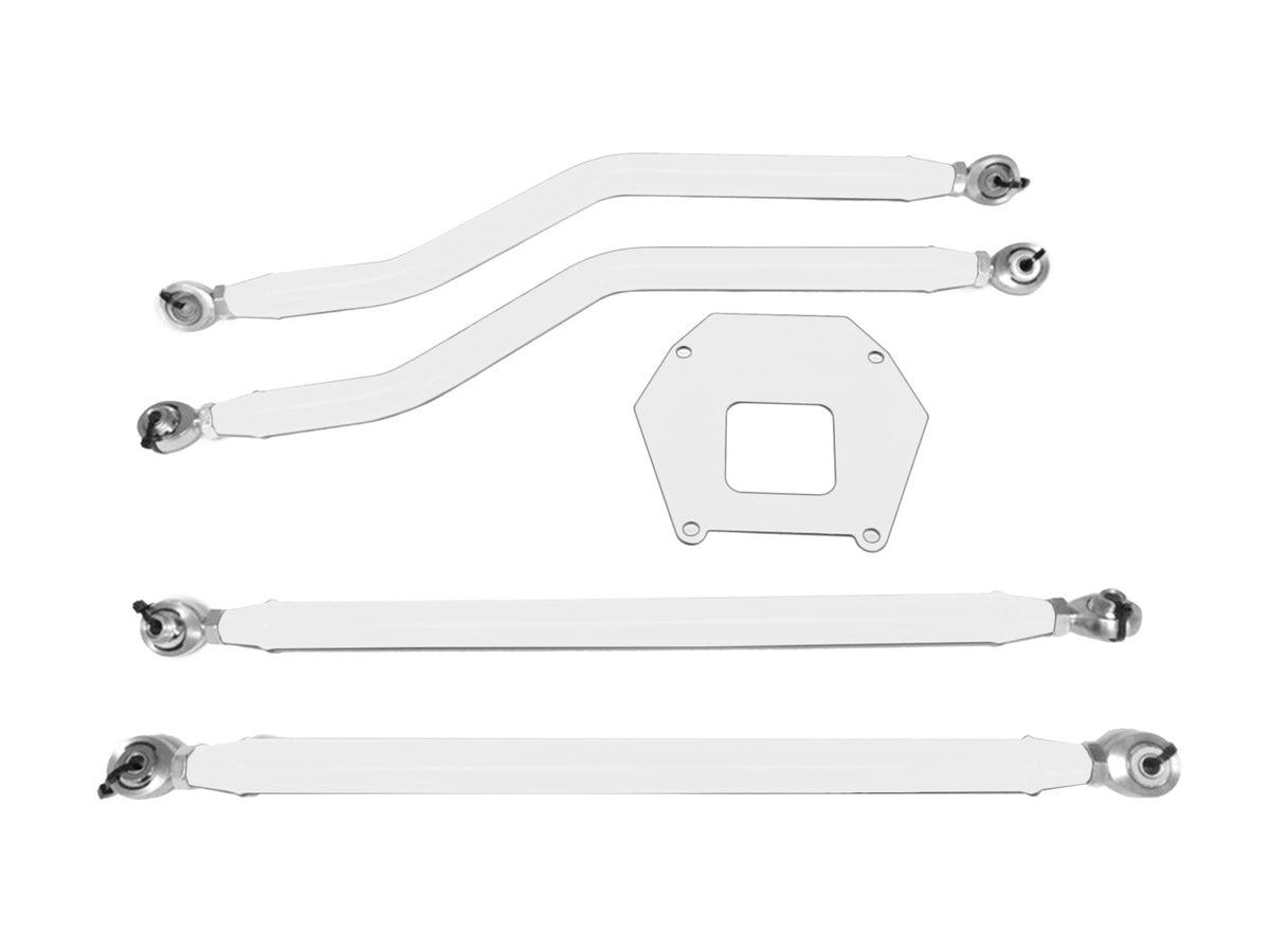 RZR XP 1000 High-Clearance Rear Radius Rod Kits - Cloud White