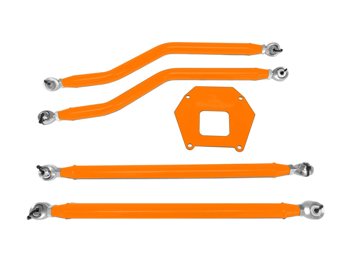 RZR XP 1000 High-Clearance Rear Radius Rod Kits - Fluorescent Orange