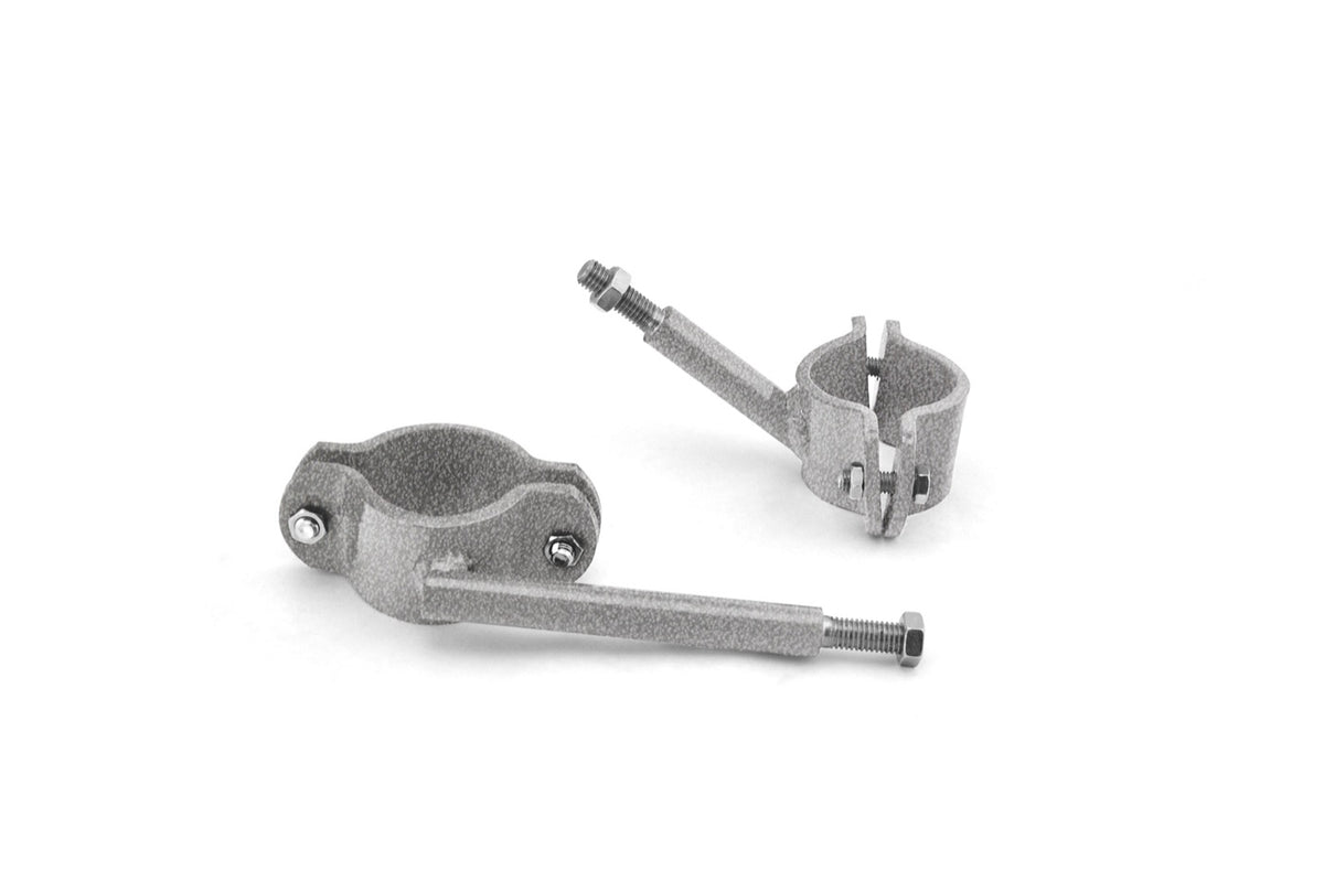 JKU Four-Door Roll-Bar High-Lift Jack Mount - Gray Hammertone