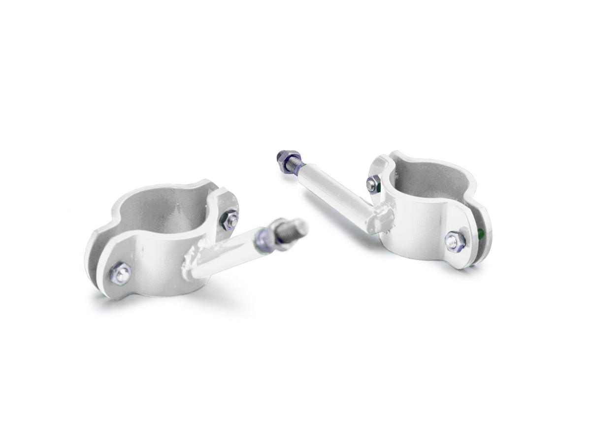 LJ Roll-Bar High-Lift Jack Mounts - Cloud White