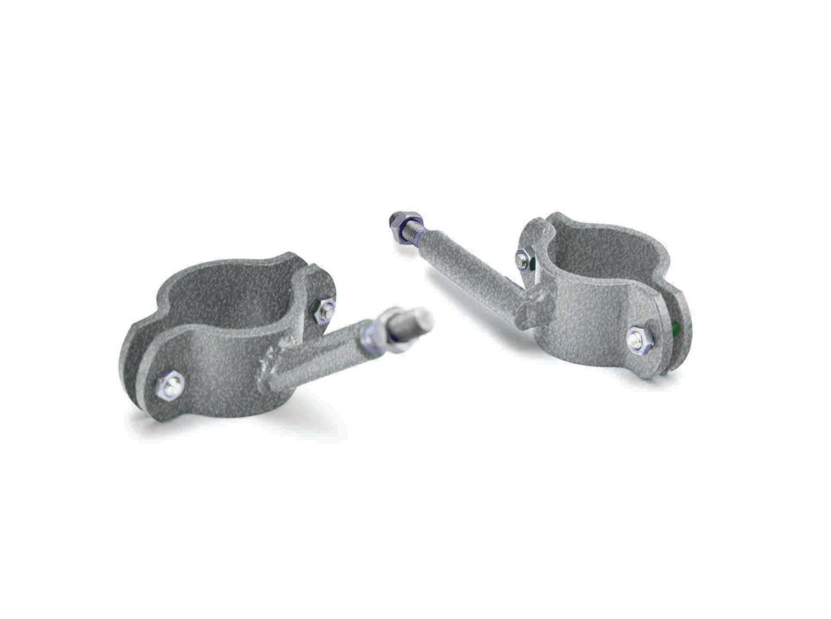 LJ Roll-Bar High-Lift Jack Mounts - Gray Hammertone