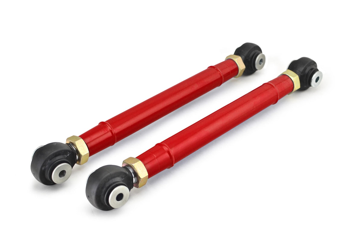 TJ Double-Adjustable Front and Rear Lower Control Arm Kits - Red Baron