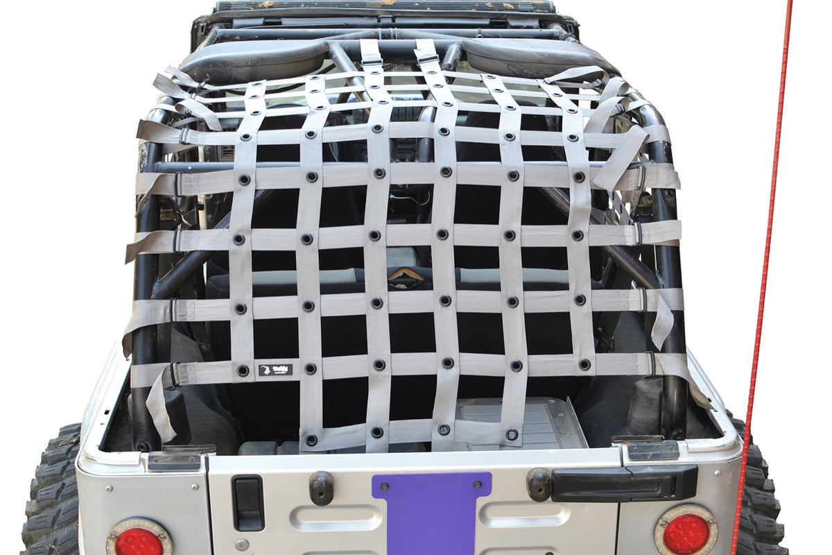 LJ Two-Inch Cargo Nets - Gray