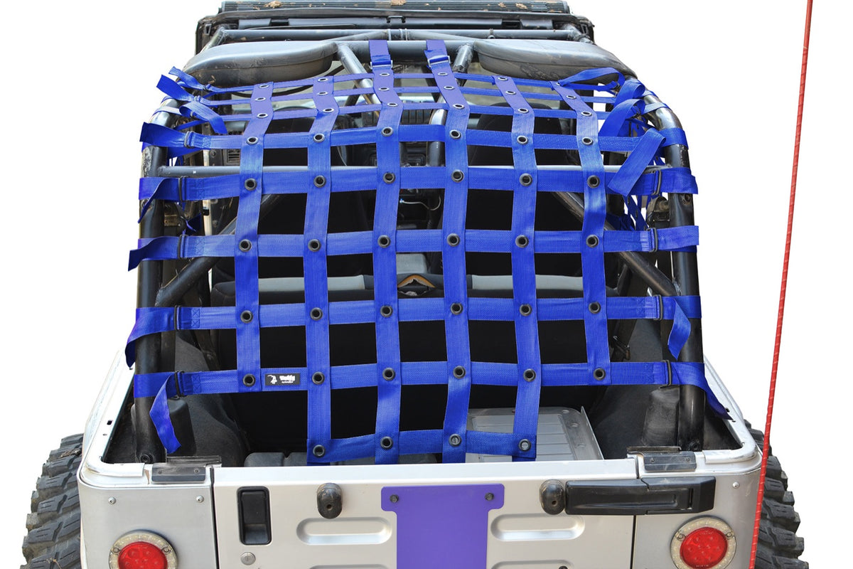 LJ Two-Inch Cargo Nets - Blue