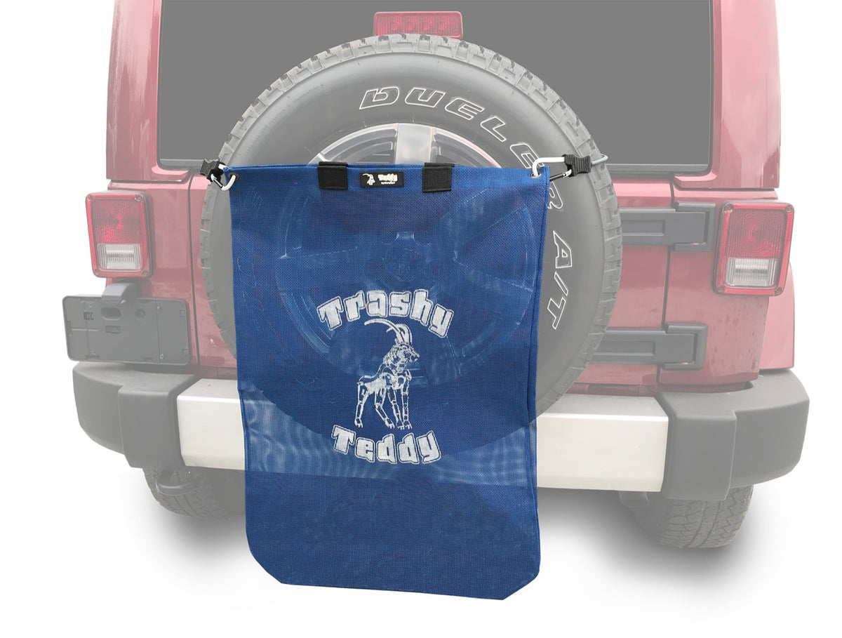 Trashy Teddy Vehicle Trash Bag - JK - Blue