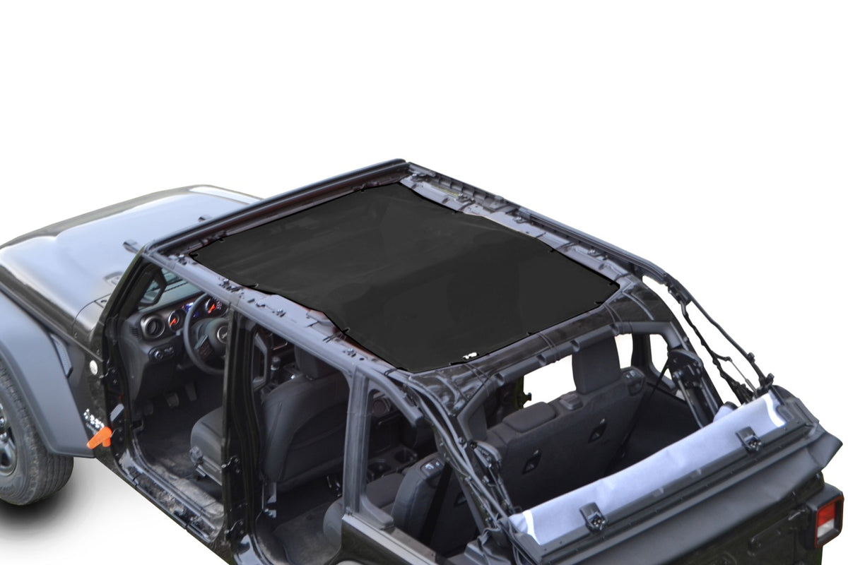 JLU Four-Door Teddy Top - Black