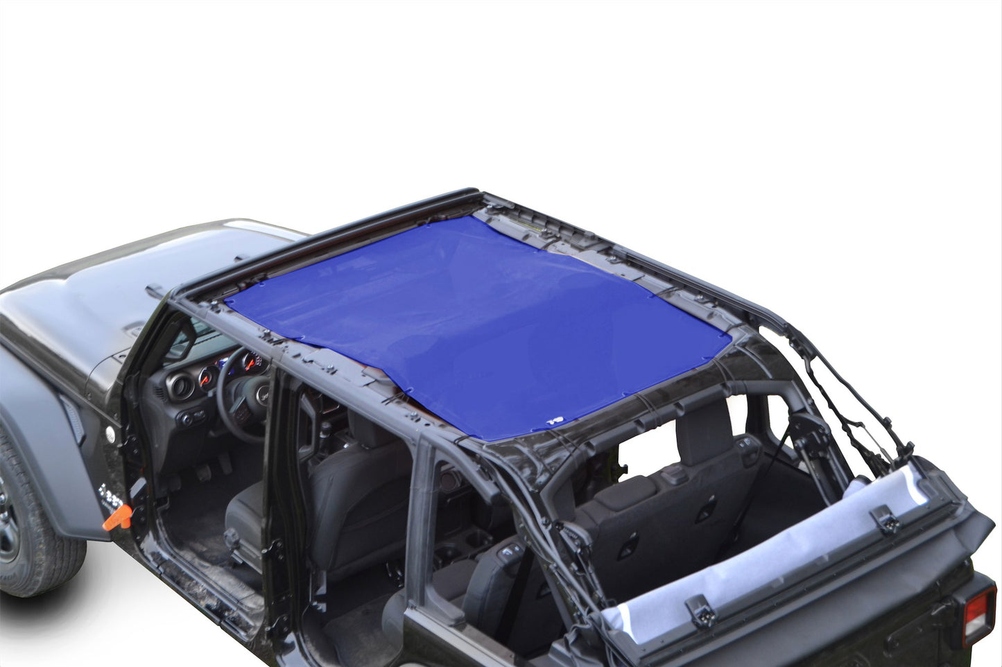 Steinjäger Tops and Covers Wrangler JL 2018 to Present Fabric Teddy 4 Door Blue