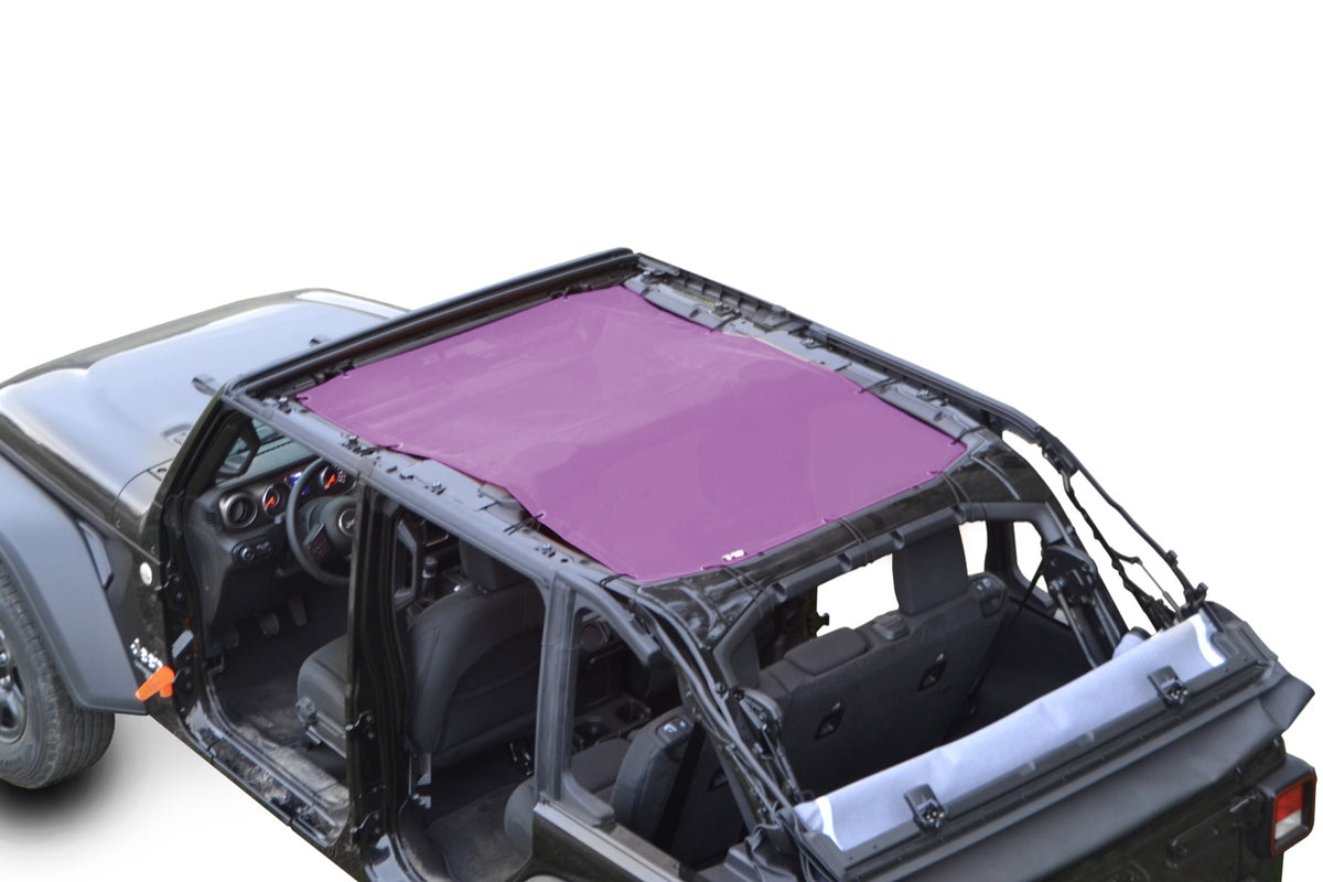 JLU Four-Door Teddy Top - Mauve