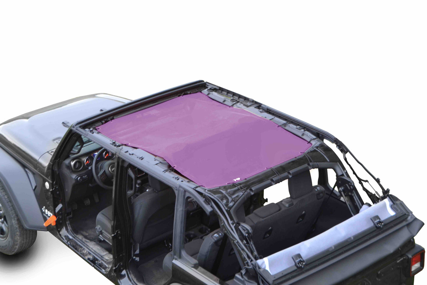 Steinjäger Tops and Covers Wrangler JL 2018 to Present Fabric Teddy 4 Door Mauve