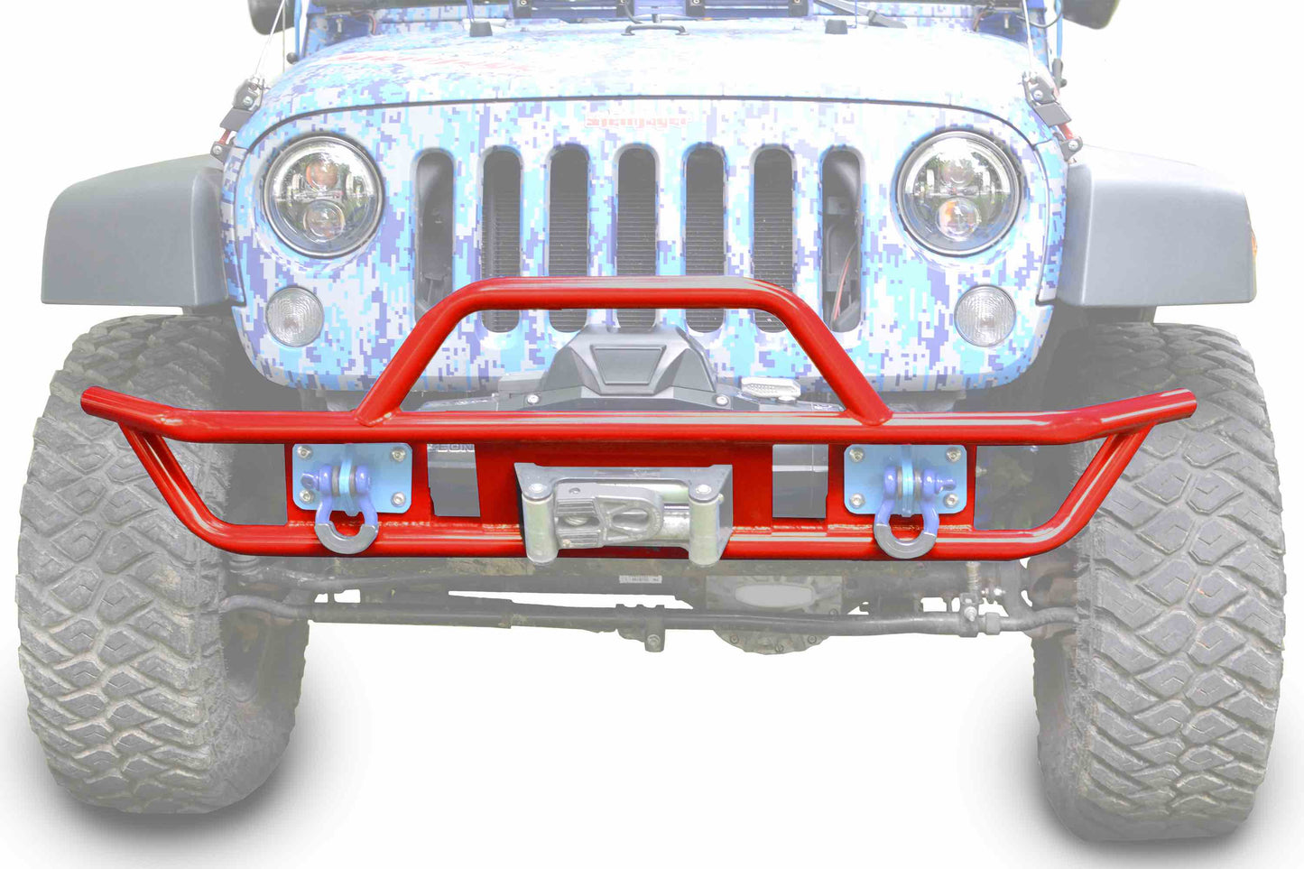 Steinjäger Bumpers Wrangler JK 2007-2018 Bumper, Front, Tube Red Baron