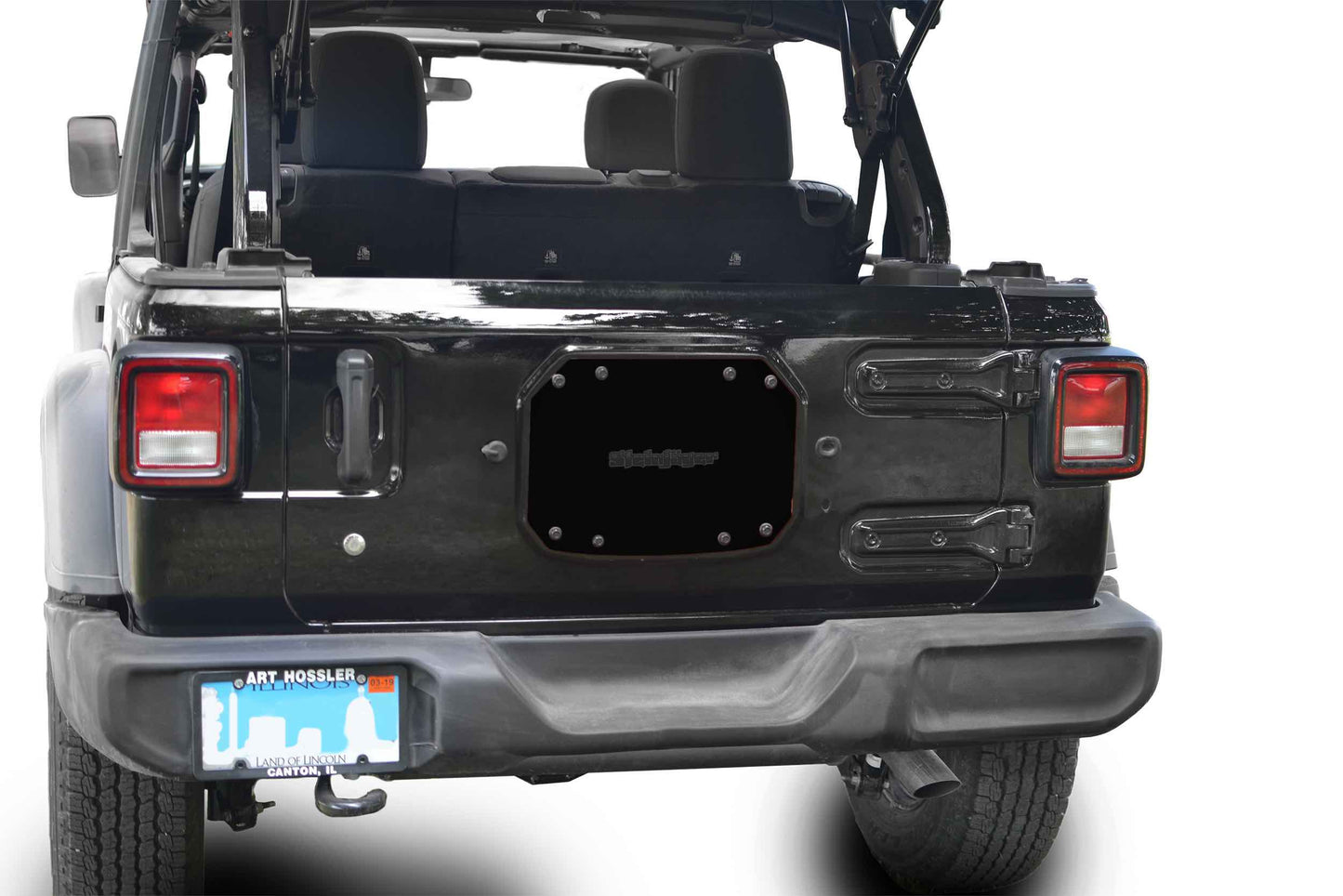 Steinjäger Wheels and Tires Wrangler JL 2018 to Present Spare Tire Delete Plate Bare