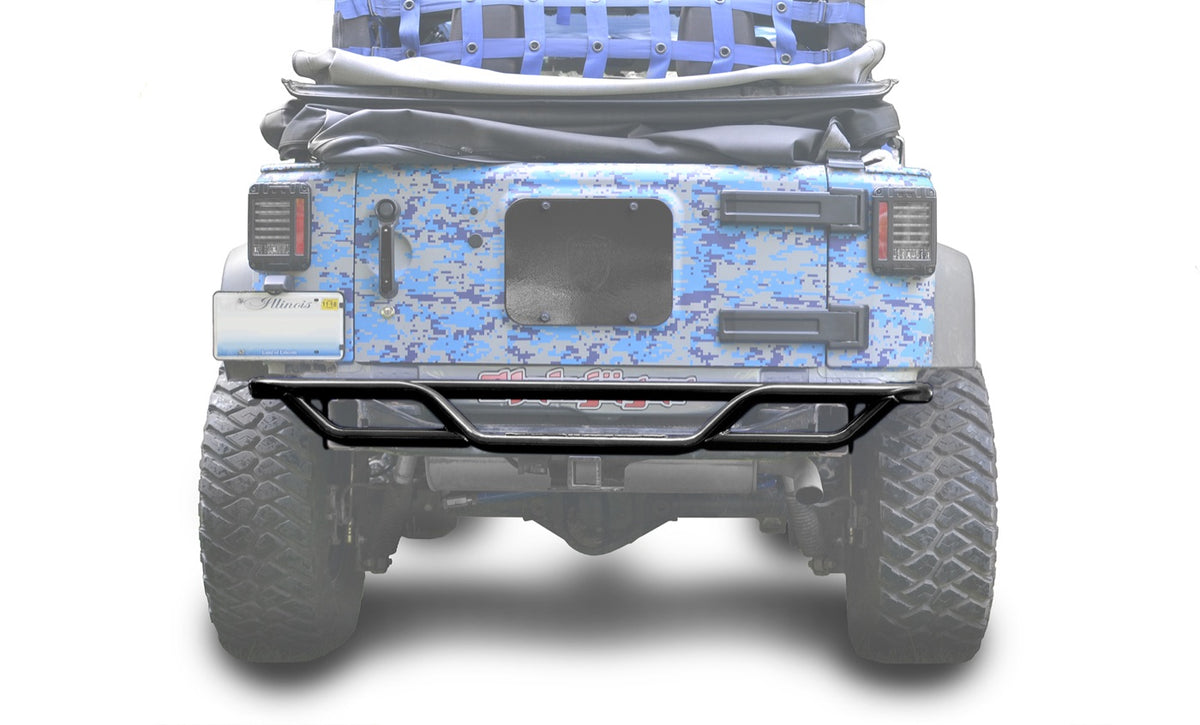 JK Tube-Style Rear Bumper - Bare