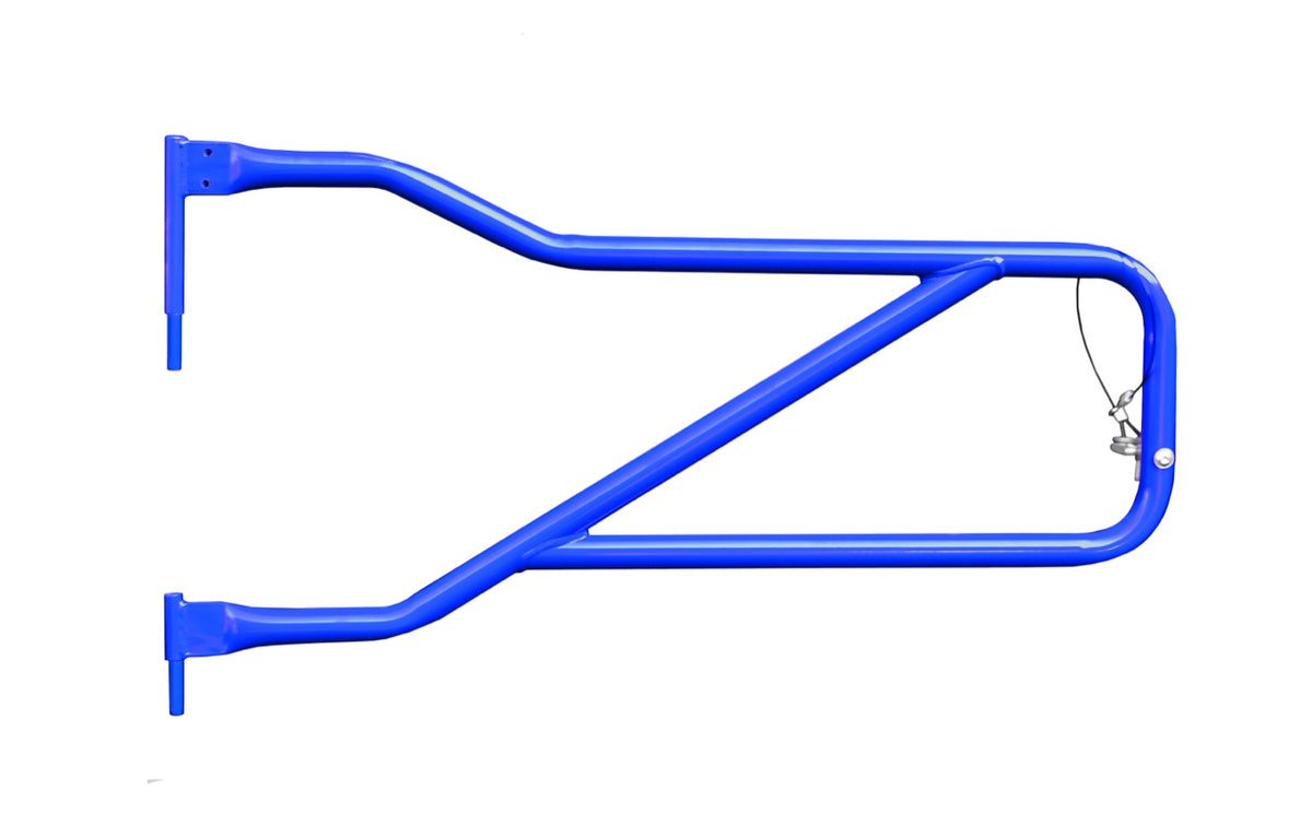 JL and JT Front Trail Tube Doors - JT - Southwest Blue