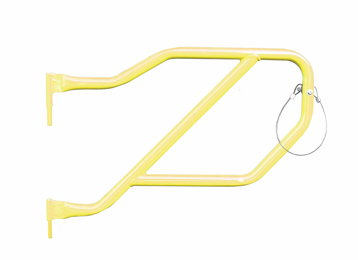 Steinjäger Doors Wrangler JL 2018 to Present Trail, Tubular Style Rear Doors Lemon Peel