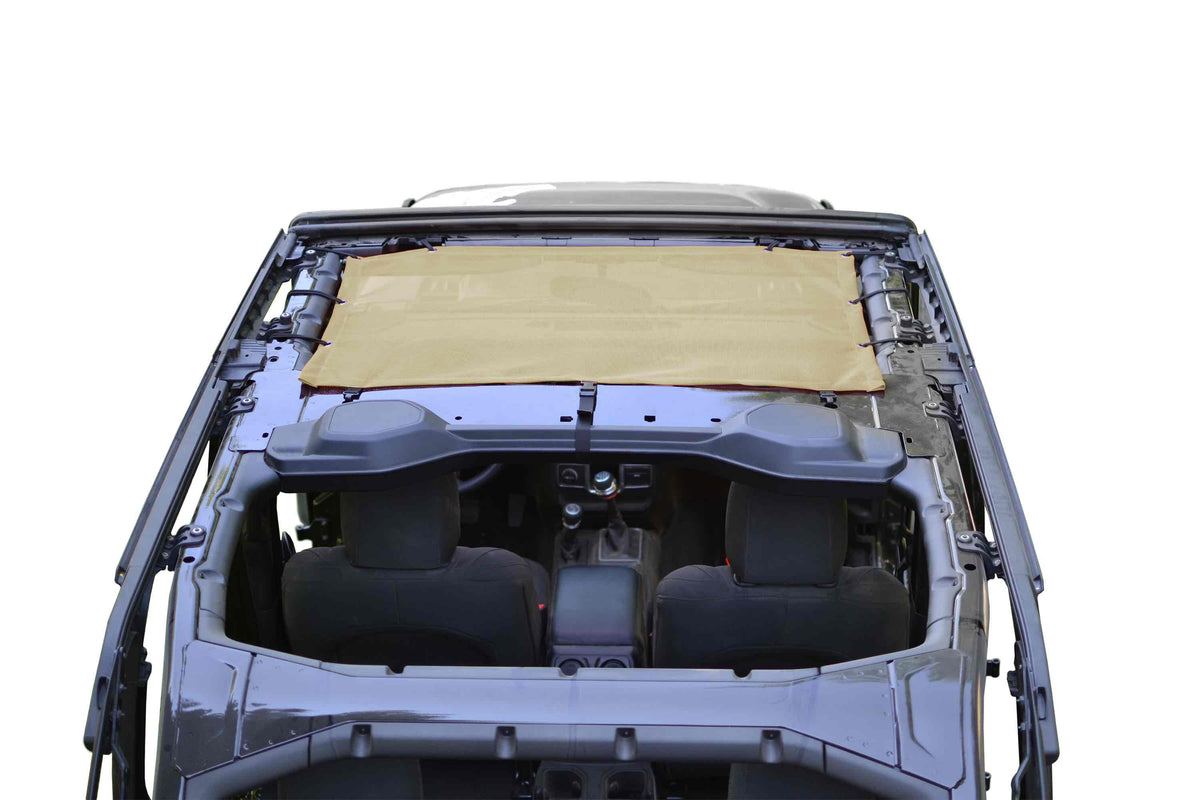 Steinjäger Tops and Covers Wrangler JL 2018 to Present Fabric Teddy Tan Tan
