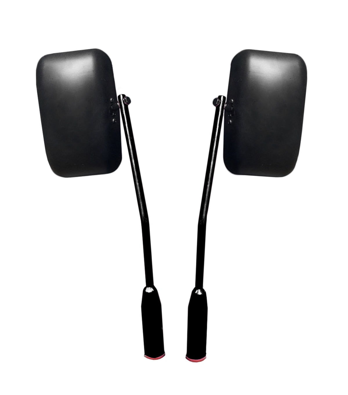 JK, JL and JT Premium Isolated Hinge Mirrors - JL - Black