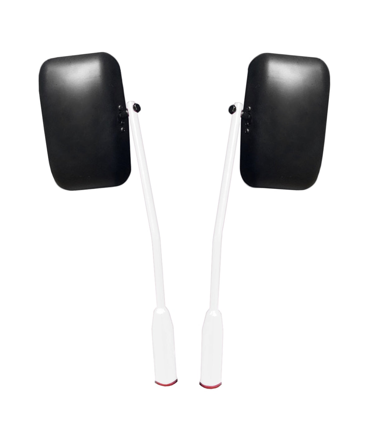 JK, JL and JT Premium Isolated Hinge Mirrors - JL - Cloud White