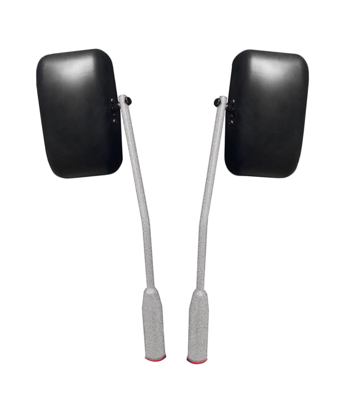 JK, JL and JT Premium Isolated Hinge Mirrors - JT - Gray Hammertone